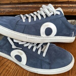 Oliver Cabell Men’s Blue Suede Sneakers